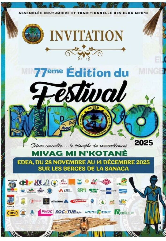 la 77ᵉ édition du Festival Mpo’o s’apprête à transformer Edéa en un immense carrefour de culture, d’histoire et de célébration identitaire.