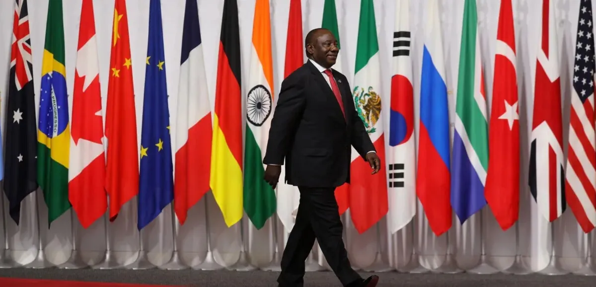 Cyril Ramaphosa, Président d'Afrique du Sud
