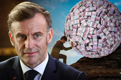 Emmanuel Macron satire