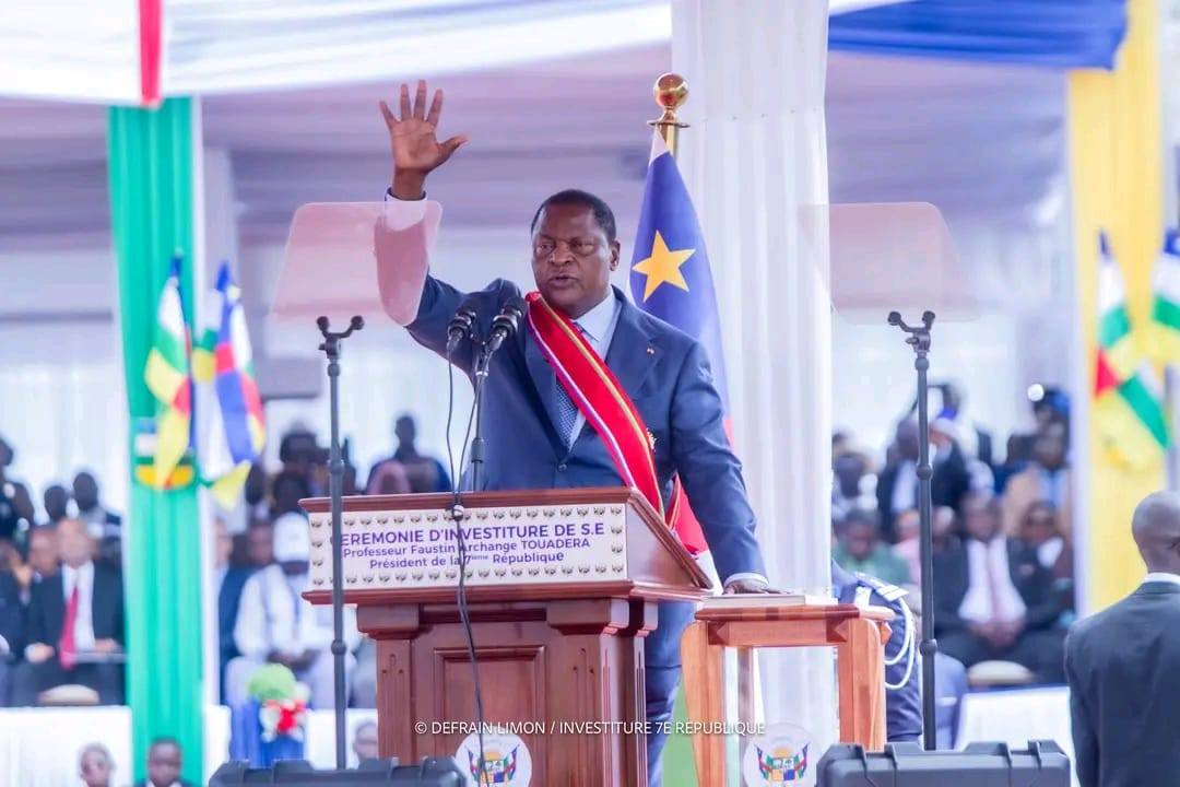 Faustin Archange Touadéra, président de la RCA