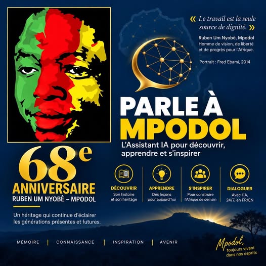 Que restera--t-il de Ruben Um Nyobè dans cinquante ans,
