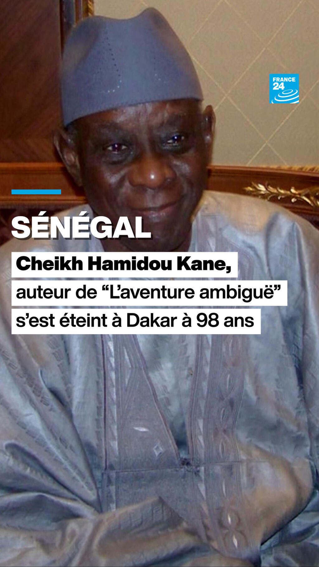 La disparition de Cheikh Hamidou Kane, le 3 octobre 2026 à Dakar, ne constitue pas seulement une perte pour la littérature africaine.